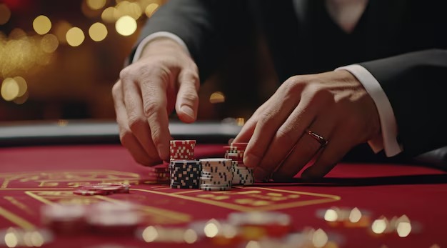 Live dealer studio with professional lighting and multi-camera setup for Dream Number games